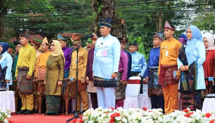 Penjabat Walikota Pimpin Upacara HUT ke-267 Kota Pangkalpinang di Museum Timah