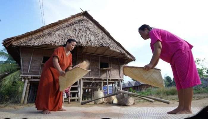PT Timah Bantu Pengembangan Wisata Kampung Adat Gebong Memarong