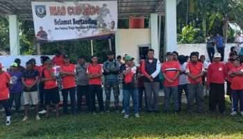 PT Timah Dukung Turnamen Sepak Bola Rias Cup