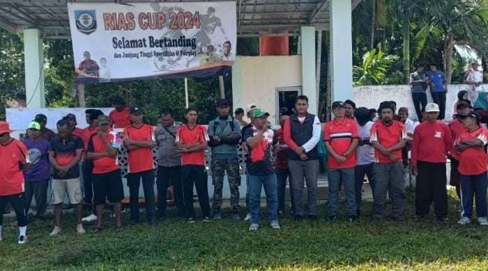 PT Timah Dukung Turnamen Sepak Bola Rias Cup