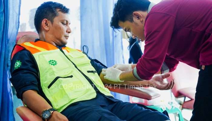 PT Timah Bersama PMI Rutin Gelar Donor Darah