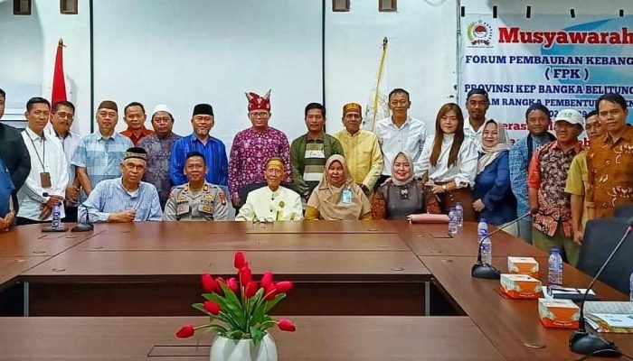 Jayadi Pimpin FPK Babel Periode Tahun 2024-2029