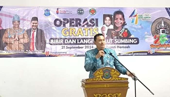 RSUD Depati Hamzah Gelar Operasi Bibir Sumbing Gratis