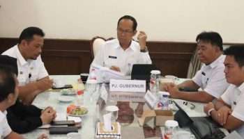 Pejabat Pemprov Babel Bahas Raperda RTRW