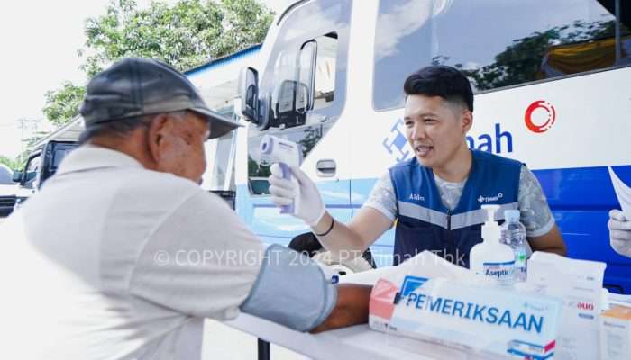 Mobil Sehat PT Timah Berikan Pelayanan Kesehatan Gratis