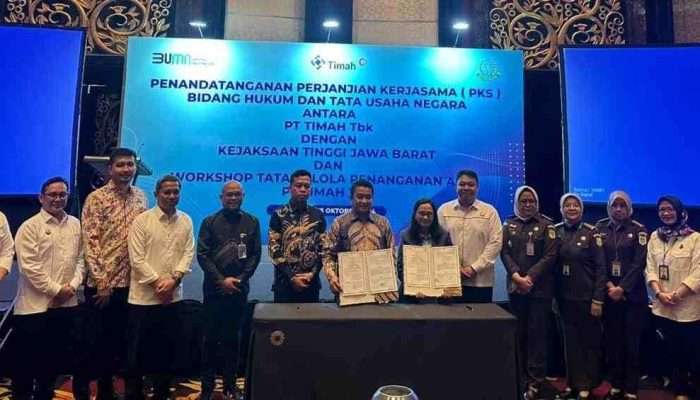 Perkuat Tata Kelola Perusahaan, PT Timah Jalin Kerja Sama dengan Kejati Jawa Barat