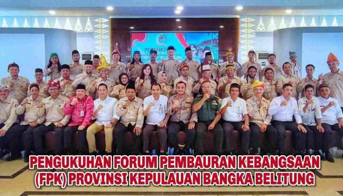 FPK Bangka Belitung Periode 2024-2029 Dikukuhkan
