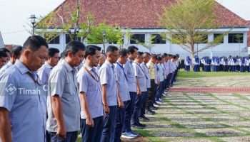 PT Timah Gelar Upacara Peringati Hari Kesaktian Pancasila