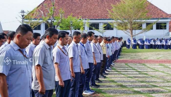 PT Timah Gelar Upacara Peringati Hari Kesaktian Pancasila