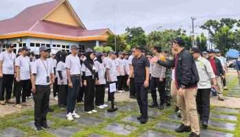 Pemkot dan Bawaslu Pangkalpinang Gelar Apel Siaga Pilkada 2024