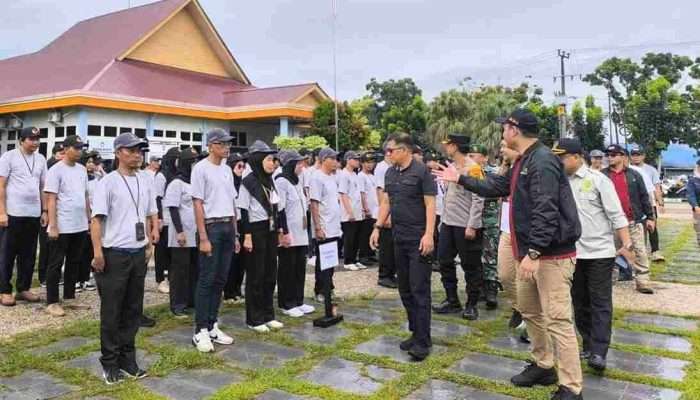 Pemkot dan Bawaslu Pangkalpinang Gelar Apel Siaga Pilkada 2024