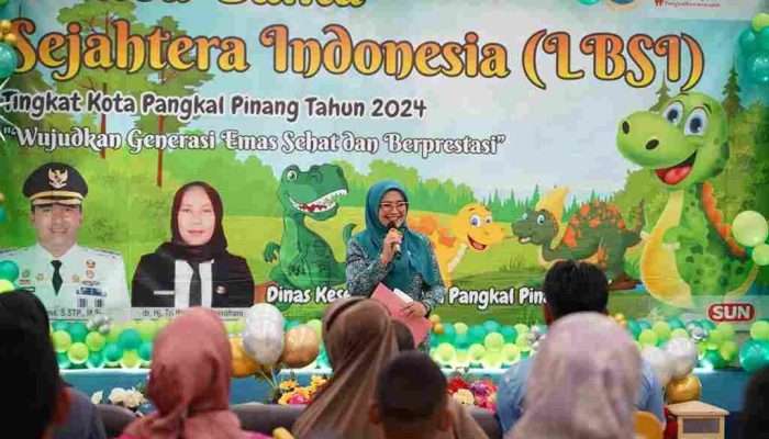Penjabat Ketua TP PKK Pangkalpinang Jadi Juri Lomba Balita Sehat,