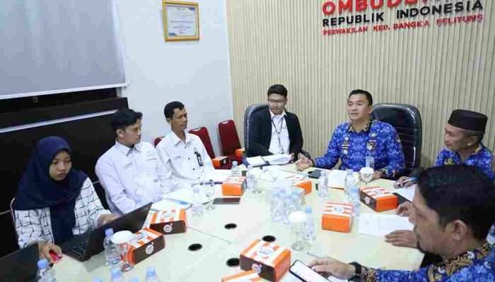 Budi Utama Bahas Aturan Sumbangan Sekolah Bersama Ombudsman
