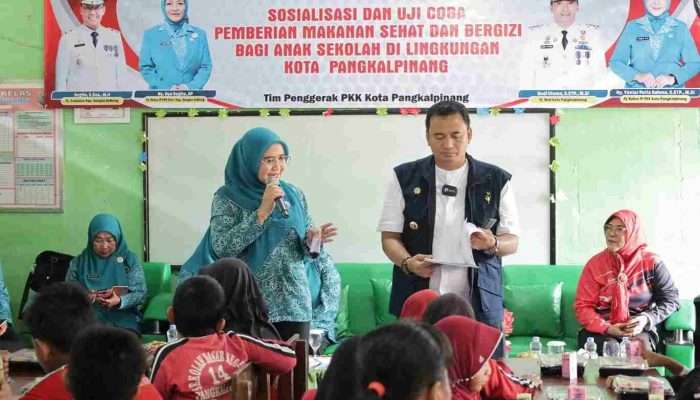 Pemkot Pangkalpinang Uji Coba Program Makan Siang Bergizi untuk Siswa SD dan SMP