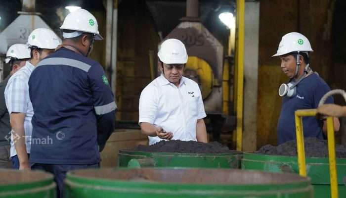 Dirut PT Timah Kunjungi Produksi Area Kundur