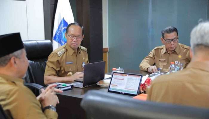 Inflasi Babel Terendah se-Indonesia, Penjabat Gubernur  Ingatkan Jajaran Tak Terlena