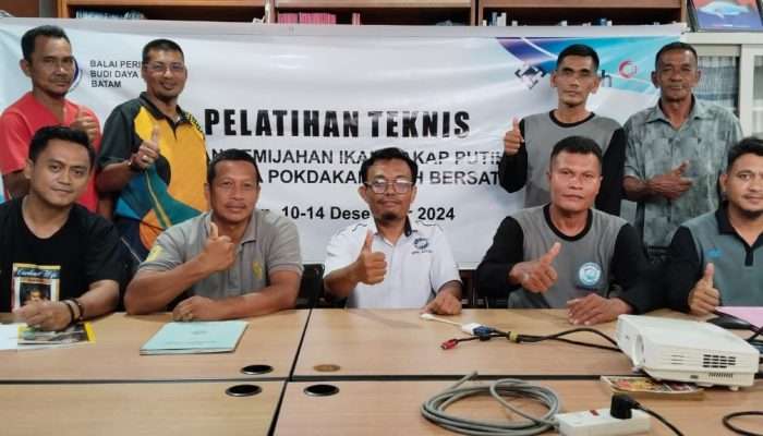 PT Timah Tbk dan BPBL Batam Gelar Pelatihan untuk Pokdakan Tuah Bersatu