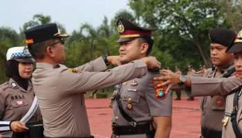 Kasat Reskrim dan Kasat Lantas Polres Bangka Barat Berganti