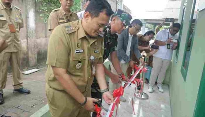 PT Angkasa Pura Kembali Perbaiki Rumah Warga