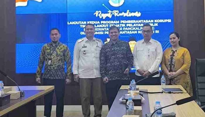 Penjabat Walikota Fokus Upayakan Kenaikan Skor MCP Pangkalpinang
