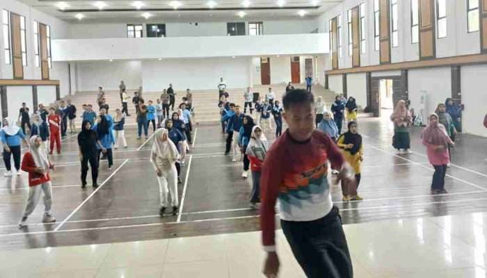 PT Timah Gelar Senam Bersama Mitra Kerja dan Masyarakat