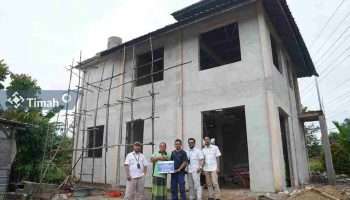 PT Timah Bantu Pembangunan Mushola Yayasan Bengkel Hati Ruhul Ikhlas di Bangka Barat