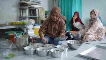 PT Timah Bantu Kelompok UMKM Mandiri Puding Besar