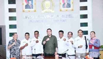 Ketua DPRD Sumsel Terima Audiensi Pengurus IKM Banyuasin