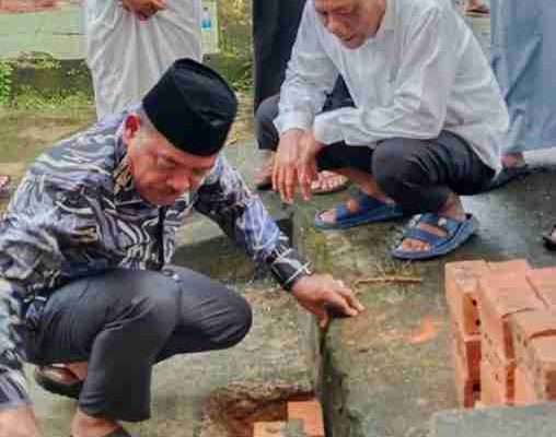 Sambut Ramadhan 1446 H, Masjid Nurul Ikhwan Talang Kacang Bangun Tempat Wudhu Baru