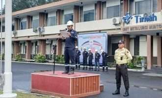 Gelar Apel K3, PT Timah Ajak Karyawan Prioritaskan Keselamatan