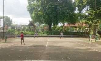 Tingkatkan Prestasi Atlet Tenis, PT Timah Siapkan Lapangan Tenis untuk Tingkatkan Prestasi Atlet Tenis