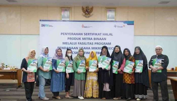 PT Timah Mendukung Upaya Peningkatan Daya Saing UMKM