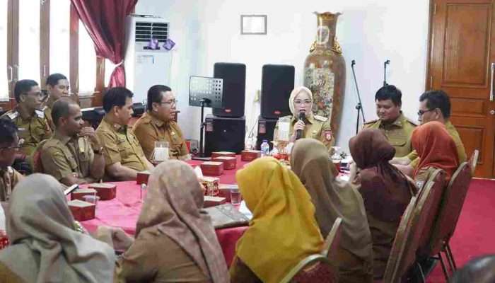 Pimpin Rakor Perdana, Wabup Netta Pastikan Bakal Berikan Pelayanan Terbaik Untuk Warga Banyuasin
