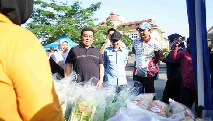 Pemkot Pangkalpinang Gelar Senam Bareng hingga Bazar Pangan Murah