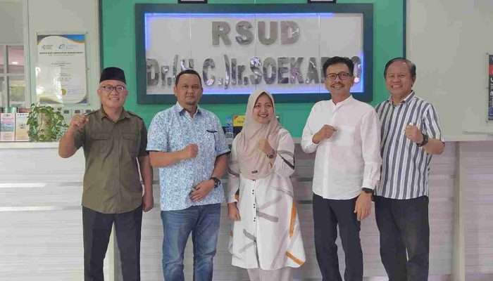 Anggota DPRD Babel Sambangi RSUD Dr. (H.C) Ir. Soekarno