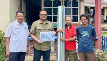 PT Timah Bantu Renovasi Rumah Warga Belitung Timur