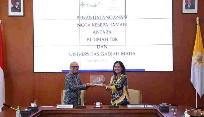 PT Timah Tbk dan Universitas Gadjah Mada Tekan MoU