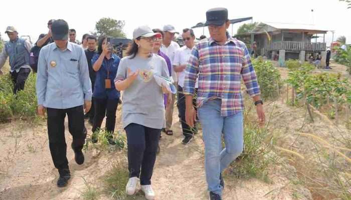 Wamen Dikti Saintek Tinjau Calon Lokasi SMA Unggulan Garuda di Bangka Belitung