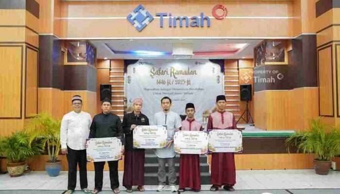 Safari Ramadhan di Area Kundur, PT Timah  Serahkan Bantuan untuk Dua Rumah Ibadah