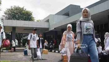 Peserta Mudik Gratis PT Timah Berharap Kouta Tahun Depan Bertambah