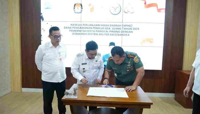 Penjabat Walikota Pangkalpinang Pastikan Pilkada Ulang  Aman dan Kondusif