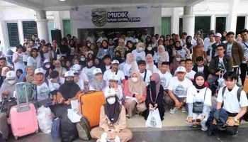 Mudik Gratis Bersama PT Timah, Rombongan Terakhir Dilepas Menuju Pulau Bangka