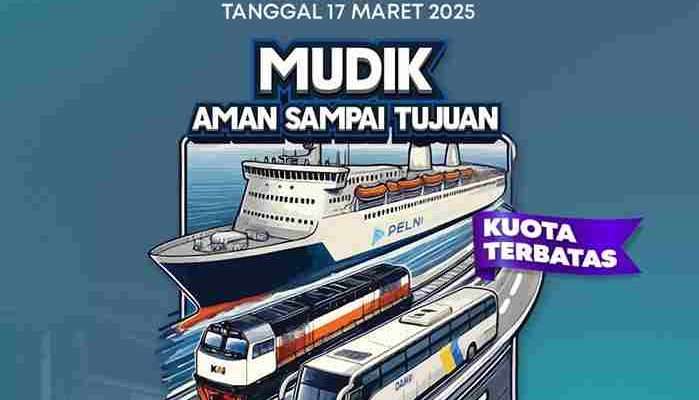 PT Timah Fasilitasi Mudik Gratis ke Bangka, Belitung dan Tanjung Balai Karimun