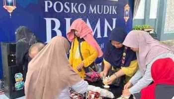 PT Timah Bersama PT Bukit Asam dan Hutama Karya Sediakan Posko Mudik Lebaran