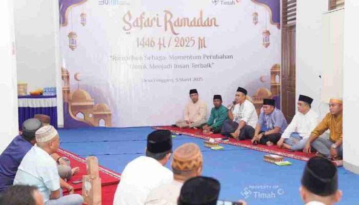 Gelar Safari Ramadhan di Pulau Belitung, Direktur Pengembangan Usaha PT Timah Ajak Pererat Silaturahmi