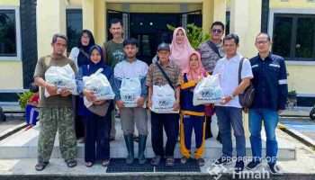 Sambut Idul Fitri, PT Timah Salurkan Ribuan Paket Sembako untuk Masyarakat Kabupaten Bangka