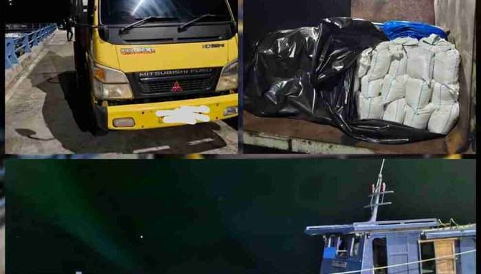 Polisi Kembali Gagalkan Penyelundupan Ratusan Karung Pasir Timah