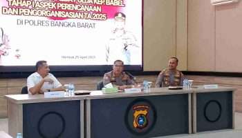 Tim Itwasda Polda Babel Kunjungi Polres Bangka Barat