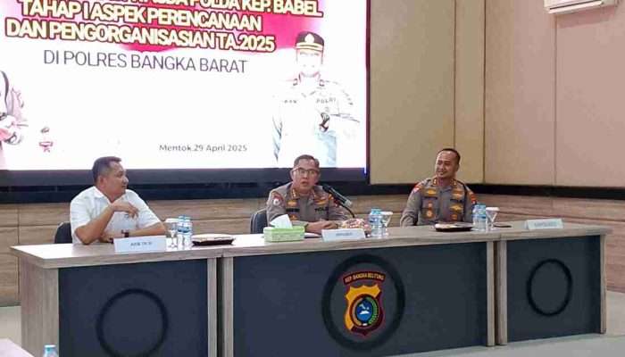 Tim Itwasda Polda Babel Kunjungi Polres Bangka Barat