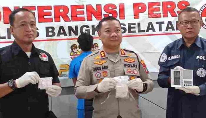 Polres Bangka Selatan Gagalkan Peredaran Narkoba Senilai 100 Juta Rupiah